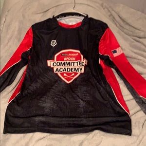 Dri fit Long sleeve lacrosse tee